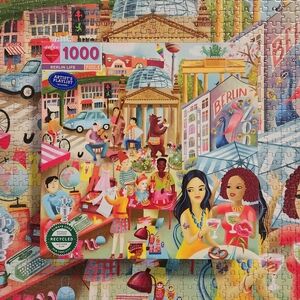 Eeboo Berlin Life 1,000 Piece Puzzle